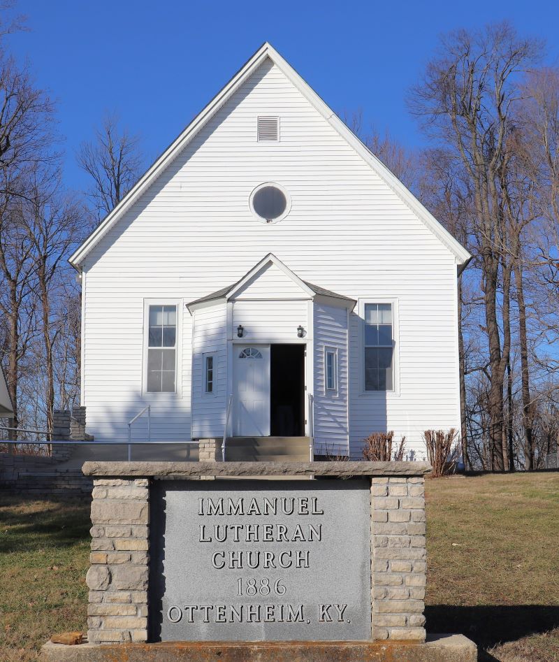 Immanuel Lutheran Church in Ottenheim Kentucky